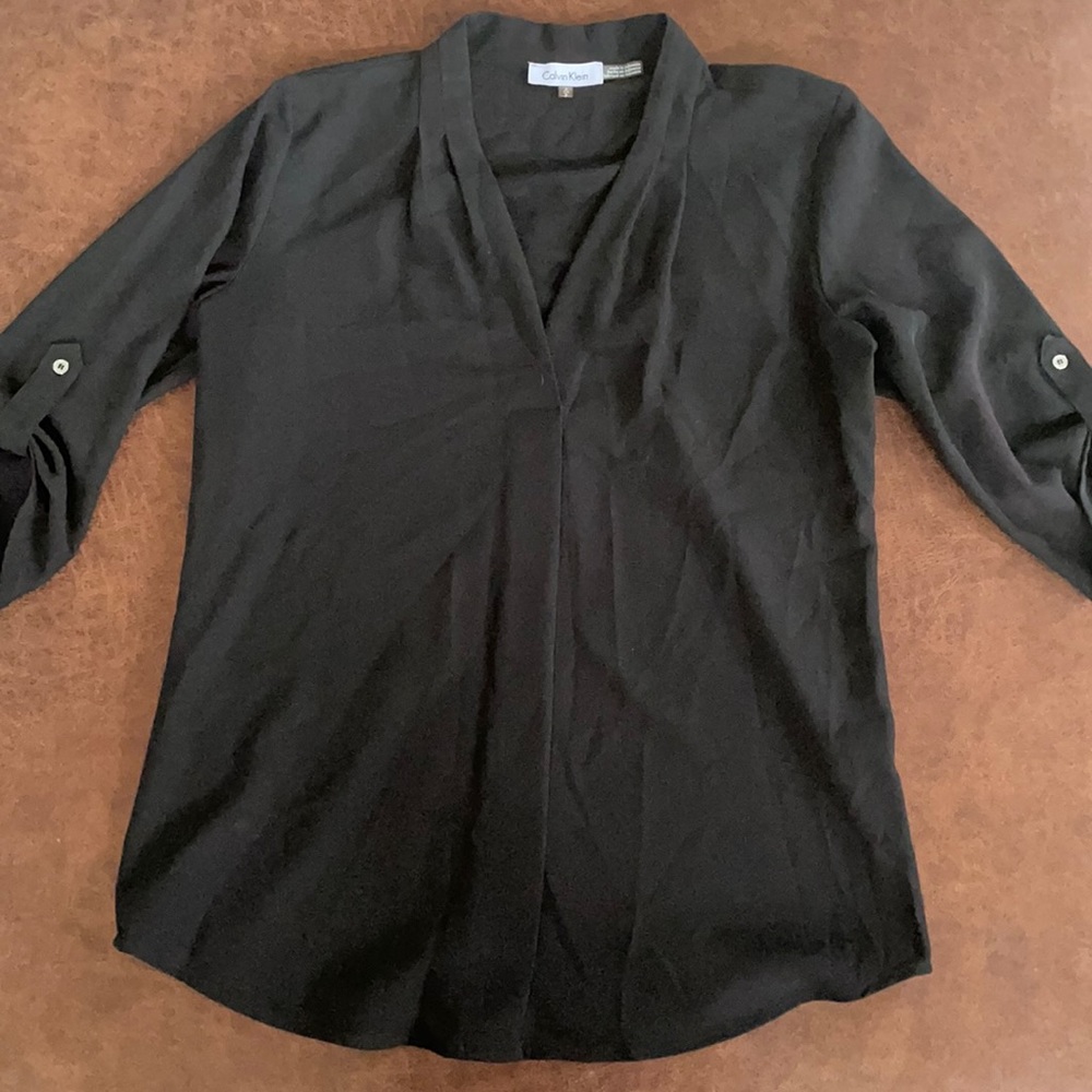 Calvin Klein Black Small Blouse